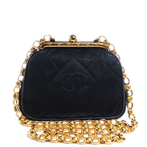 chanel black evening bag|vintage chanel evening bags.